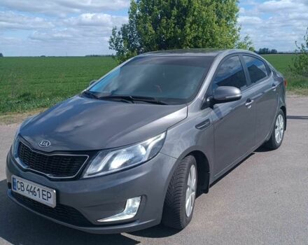 Серый Киа Рио, объемом двигателя 1.6 л и пробегом 72 тыс. км за 8350 $, фото 1 на Automoto.ua