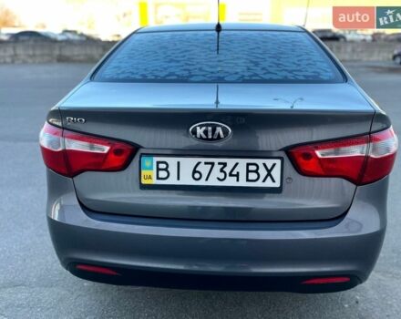 Серый Киа Рио, объемом двигателя 1.4 л и пробегом 168 тыс. км за 7500 $, фото 1 на Automoto.ua