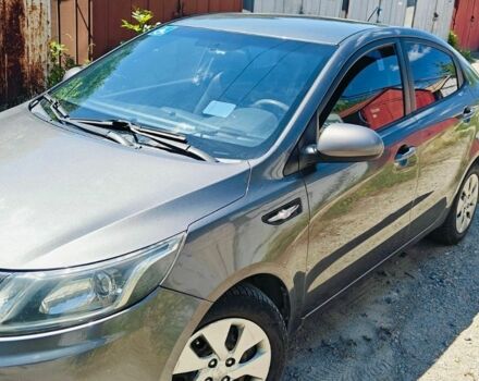 Серый Киа Рио, объемом двигателя 1.4 л и пробегом 190 тыс. км за 7000 $, фото 2 на Automoto.ua