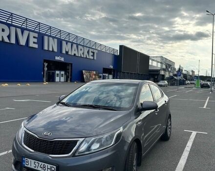 Серый Киа Рио, объемом двигателя 1.4 л и пробегом 320 тыс. км за 6300 $, фото 1 на Automoto.ua