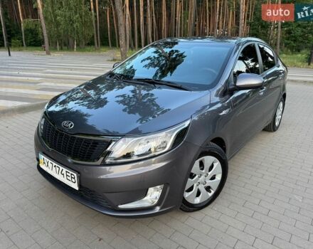 Серый Киа Рио, объемом двигателя 1.4 л и пробегом 87 тыс. км за 8950 $, фото 4 на Automoto.ua