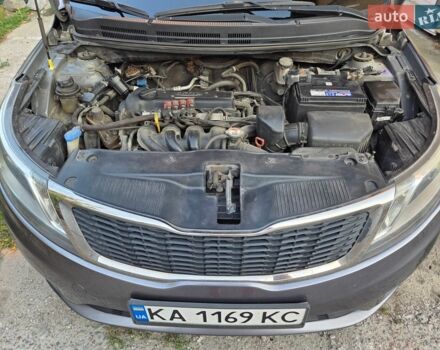 Серый Киа Рио, объемом двигателя 1.4 л и пробегом 188 тыс. км за 8500 $, фото 14 на Automoto.ua