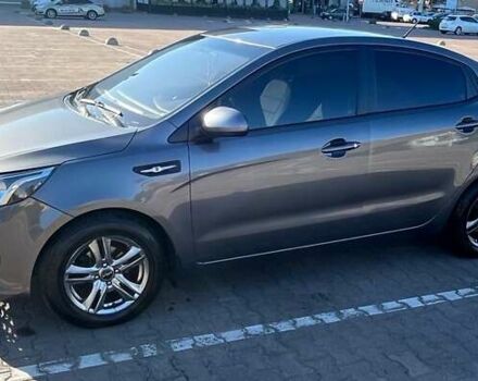 Серый Киа Рио, объемом двигателя 1.4 л и пробегом 73 тыс. км за 9500 $, фото 2 на Automoto.ua