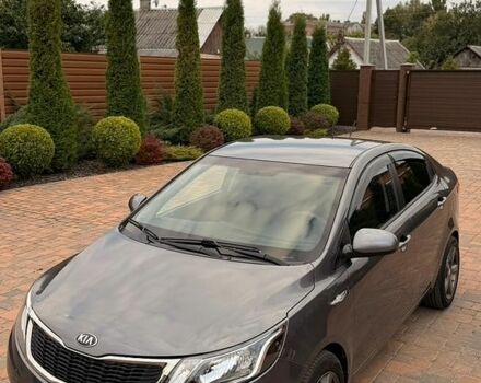 Серый Киа Рио, объемом двигателя 1.4 л и пробегом 91 тыс. км за 8450 $, фото 8 на Automoto.ua