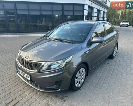 Серый Киа Рио, объемом двигателя 1.4 л и пробегом 107 тыс. км за 9000 $, фото 1 на Automoto.ua