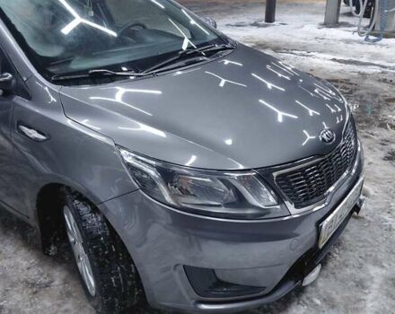Серый Киа Рио, объемом двигателя 1.4 л и пробегом 170 тыс. км за 7700 $, фото 2 на Automoto.ua