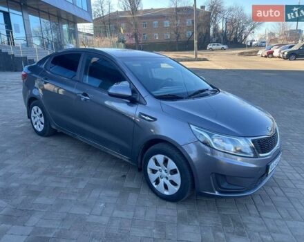 Серый Киа Рио, объемом двигателя 1.4 л и пробегом 160 тыс. км за 6700 $, фото 3 на Automoto.ua