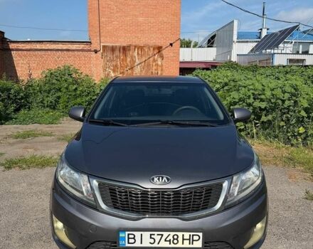 Серый Киа Рио, объемом двигателя 1.4 л и пробегом 320 тыс. км за 6300 $, фото 2 на Automoto.ua