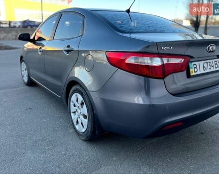 Серый Киа Рио, объемом двигателя 1.4 л и пробегом 168 тыс. км за 7500 $, фото 3 на Automoto.ua
