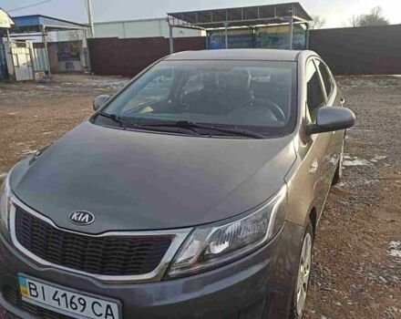 Серый Киа Рио, объемом двигателя 1.4 л и пробегом 70 тыс. км за 9000 $, фото 13 на Automoto.ua