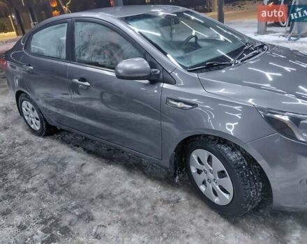 Серый Киа Рио, объемом двигателя 1.4 л и пробегом 170 тыс. км за 7700 $, фото 5 на Automoto.ua