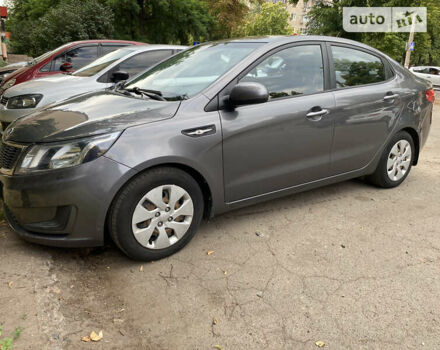 Серый Киа Рио, объемом двигателя 1.4 л и пробегом 205 тыс. км за 6500 $, фото 9 на Automoto.ua