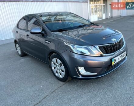 Серый Киа Рио, объемом двигателя 1.4 л и пробегом 168 тыс. км за 7500 $, фото 2 на Automoto.ua