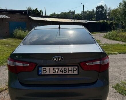 Серый Киа Рио, объемом двигателя 1.4 л и пробегом 320 тыс. км за 6300 $, фото 4 на Automoto.ua