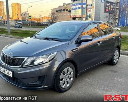 Серый Киа Рио, объемом двигателя 1.4 л и пробегом 103 тыс. км за 9000 $, фото 1 на Automoto.ua