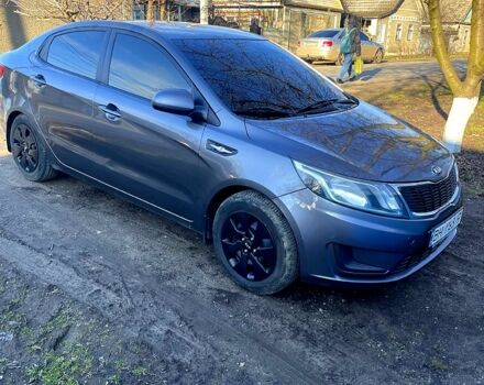 Серый Киа Рио, объемом двигателя 1.4 л и пробегом 250 тыс. км за 6800 $, фото 2 на Automoto.ua