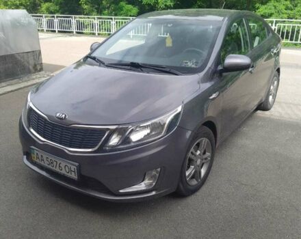 Сірий Кіа Ріо, об'ємом двигуна 1.4 л та пробігом 76 тис. км за 8999 $, фото 2 на Automoto.ua