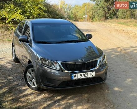 Серый Киа Рио, объемом двигателя 1.4 л и пробегом 107 тыс. км за 8200 $, фото 3 на Automoto.ua