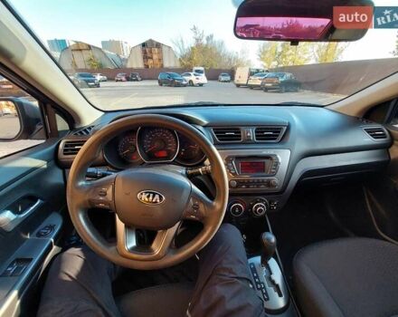 Серый Киа Рио, объемом двигателя 1.4 л и пробегом 95 тыс. км за 8500 $, фото 3 на Automoto.ua