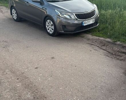 Серый Киа Рио, объемом двигателя 1.4 л и пробегом 220 тыс. км за 7300 $, фото 2 на Automoto.ua