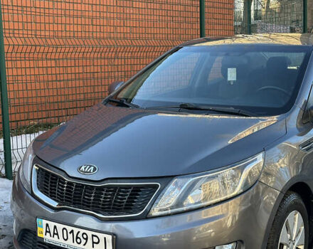 Серый Киа Рио, объемом двигателя 1.6 л и пробегом 96 тыс. км за 10800 $, фото 4 на Automoto.ua