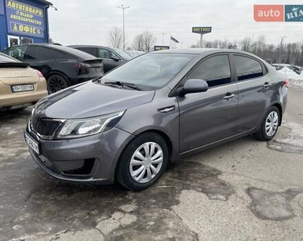 Серый Киа Рио, объемом двигателя 1.4 л и пробегом 135 тыс. км за 5300 $, фото 2 на Automoto.ua