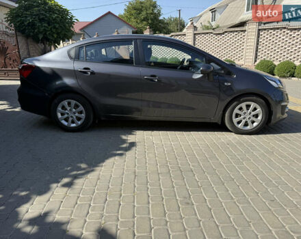 Серый Киа Рио, объемом двигателя 1.4 л и пробегом 52 тыс. км за 9900 $, фото 16 на Automoto.ua