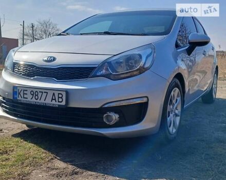 Серый Киа Рио, объемом двигателя 1.4 л и пробегом 97 тыс. км за 8299 $, фото 5 на Automoto.ua