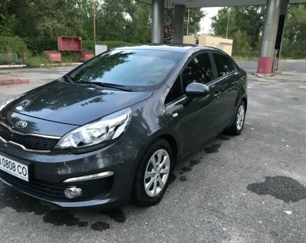 Серый Киа Рио, объемом двигателя 1.4 л и пробегом 20 тыс. км за 12500 $, фото 6 на Automoto.ua