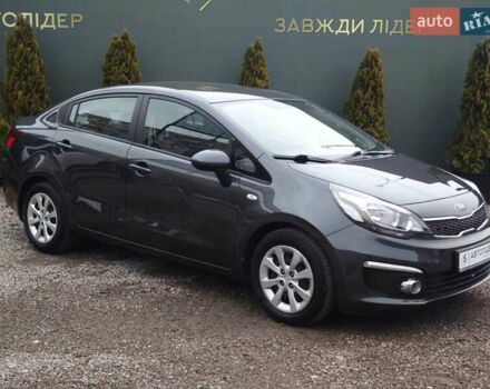 Серый Киа Рио, объемом двигателя 1.4 л и пробегом 14 тыс. км за 13900 $, фото 11 на Automoto.ua