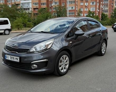 Серый Киа Рио, объемом двигателя 1.4 л и пробегом 133 тыс. км за 12500 $, фото 4 на Automoto.ua