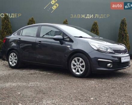Серый Киа Рио, объемом двигателя 1.4 л и пробегом 14 тыс. км за 13900 $, фото 15 на Automoto.ua
