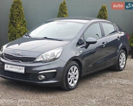 Серый Киа Рио, объемом двигателя 1.4 л и пробегом 14 тыс. км за 13900 $, фото 8 на Automoto.ua