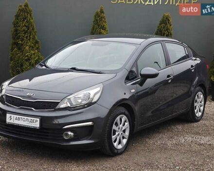 Серый Киа Рио, объемом двигателя 1.4 л и пробегом 14 тыс. км за 13900 $, фото 4 на Automoto.ua