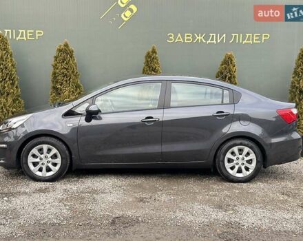 Сірий Кіа Ріо, об'ємом двигуна 1.4 л та пробігом 14 тис. км за 12990 $, фото 10 на Automoto.ua