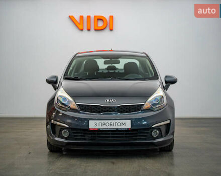 Серый Киа Рио, объемом двигателя 1.4 л и пробегом 75 тыс. км за 8988 $, фото 4 на Automoto.ua
