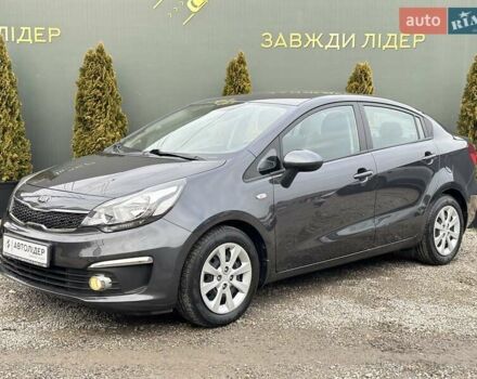 Сірий Кіа Ріо, об'ємом двигуна 1.4 л та пробігом 14 тис. км за 12990 $, фото 6 на Automoto.ua