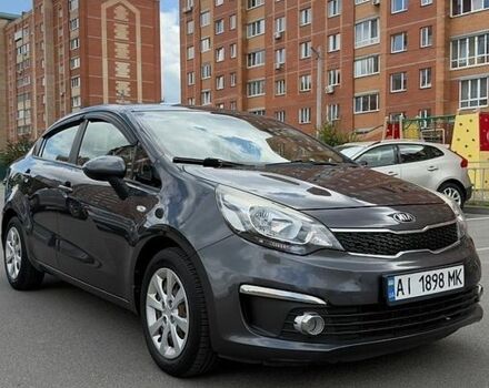 Серый Киа Рио, объемом двигателя 1.4 л и пробегом 133 тыс. км за 12500 $, фото 2 на Automoto.ua