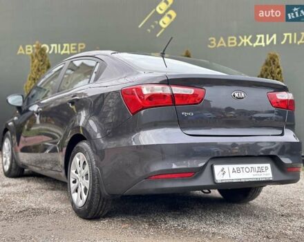 Сірий Кіа Ріо, об'ємом двигуна 1.4 л та пробігом 14 тис. км за 12990 $, фото 14 на Automoto.ua
