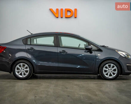 Серый Киа Рио, объемом двигателя 1.4 л и пробегом 75 тыс. км за 8988 $, фото 3 на Automoto.ua