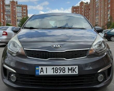Серый Киа Рио, объемом двигателя 1.4 л и пробегом 133 тыс. км за 12500 $, фото 1 на Automoto.ua