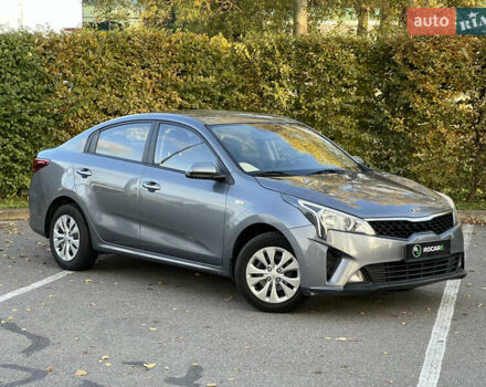 Серый Киа Рио, объемом двигателя 1.37 л и пробегом 87 тыс. км за 13500 $, фото 3 на Automoto.ua