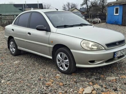 Серый Киа Рио, объемом двигателя 1.3 л и пробегом 230 тыс. км за 2750 $, фото 1 на Automoto.ua
