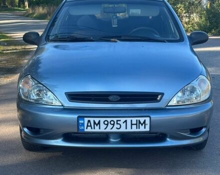 Серый Киа Рио, объемом двигателя 1.3 л и пробегом 354 тыс. км за 2100 $, фото 1 на Automoto.ua