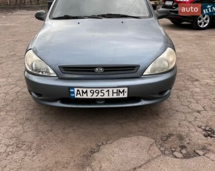 Серый Киа Рио, объемом двигателя 1.34 л и пробегом 352 тыс. км за 1800 $, фото 1 на Automoto.ua