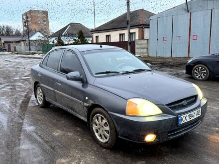 Серый Киа Рио, объемом двигателя 1.5 л и пробегом 181 тыс. км за 3000 $, фото 1 на Automoto.ua