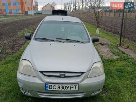 Серый Киа Рио, объемом двигателя 1.4 л и пробегом 457 тыс. км за 1100 $, фото 1 на Automoto.ua