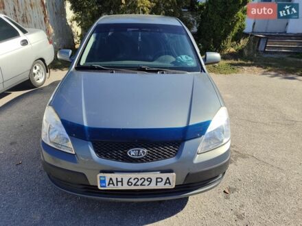 Серый Киа Рио, объемом двигателя 1.4 л и пробегом 221 тыс. км за 4300 $, фото 1 на Automoto.ua