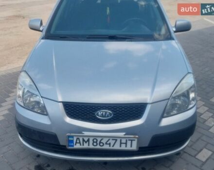 Серый Киа Рио, объемом двигателя 1.4 л и пробегом 185 тыс. км за 3300 $, фото 1 на Automoto.ua