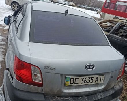 Серый Киа Рио, объемом двигателя 1.4 л и пробегом 120 тыс. км за 1500 $, фото 1 на Automoto.ua